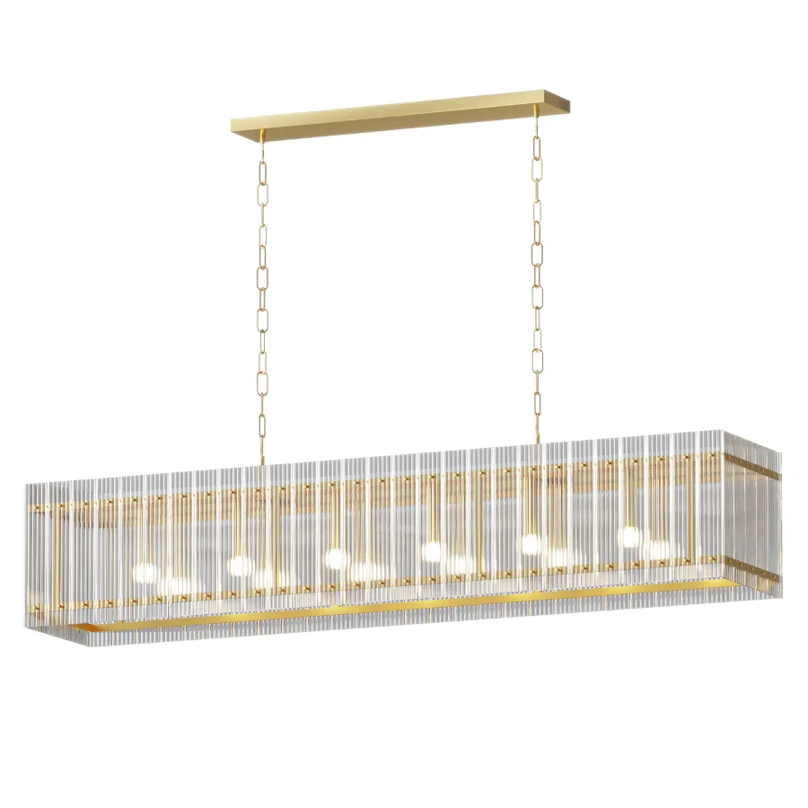 San Marco Rectangular Chandelier 54 Image 2