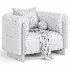 Sierra Accent Armchair By Classic Home - Thumbnail 7