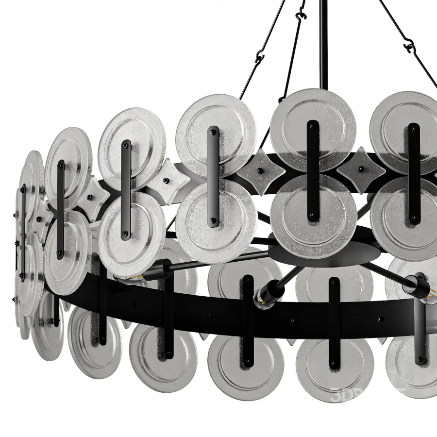 Arteriors Rondelle Chandelier Image 2