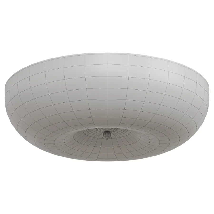 Swirl Glass Ceiling Lamp Image 7