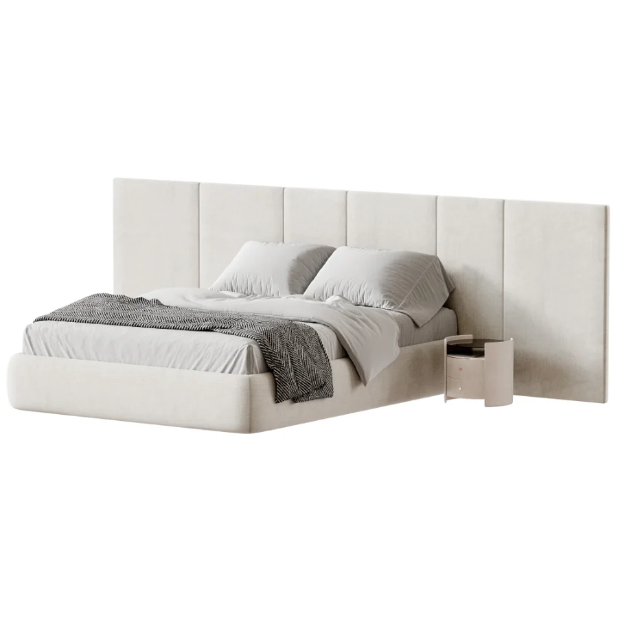 Garda Design bed with a wide headboard Image 4