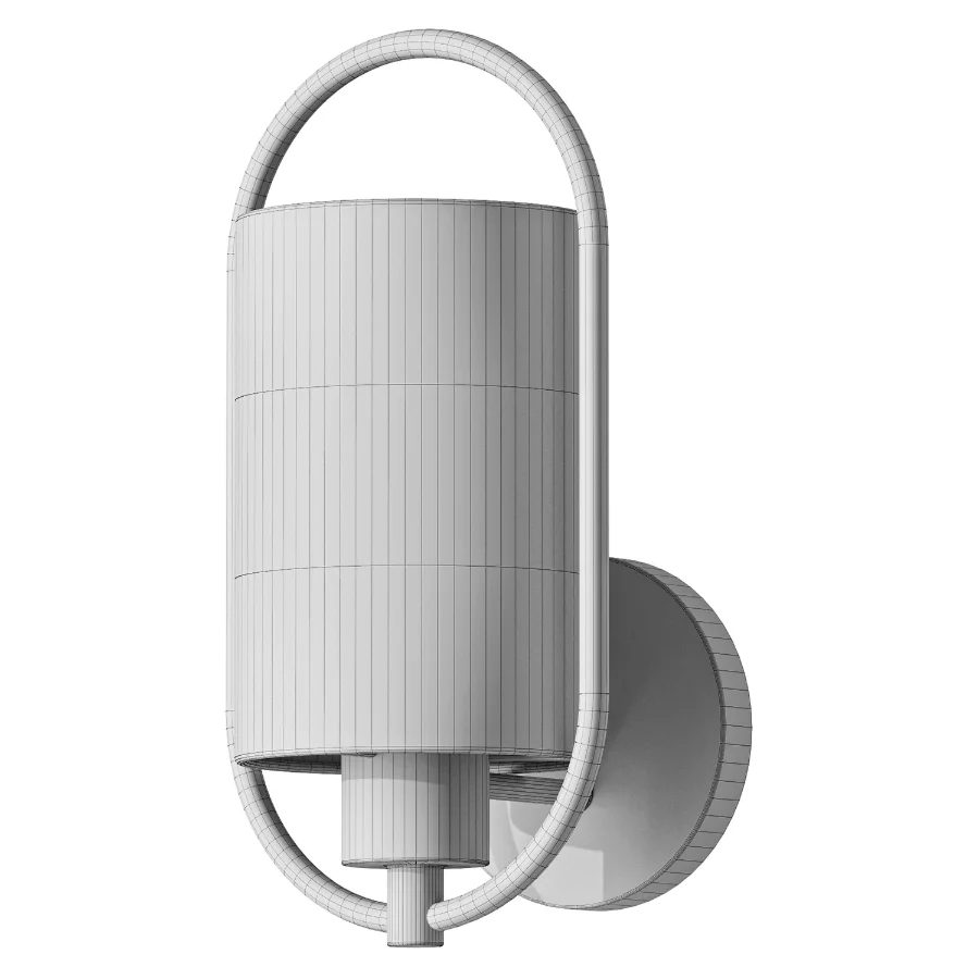 Tosia Iron Flush Mounted Sconce Image 3