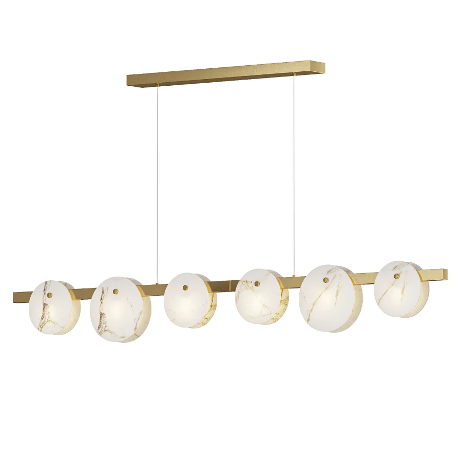 Alabaster Trinidad Dining Room Chandelier Image 1