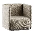 and fabric armchair - Thumbnail 1