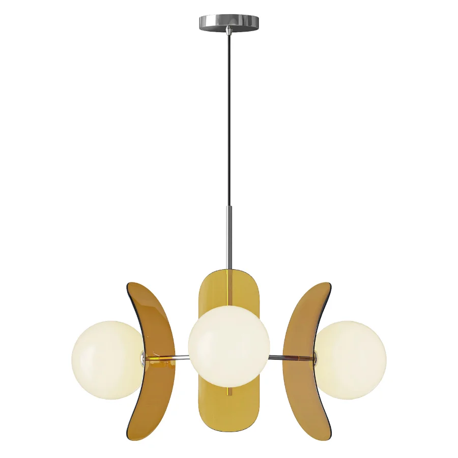 Coloured Sputnik Chandelier Image 3