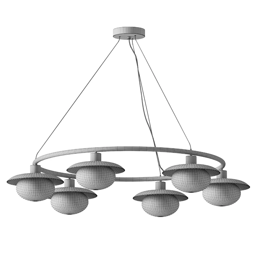 Gama Round Chandelier Image 3
