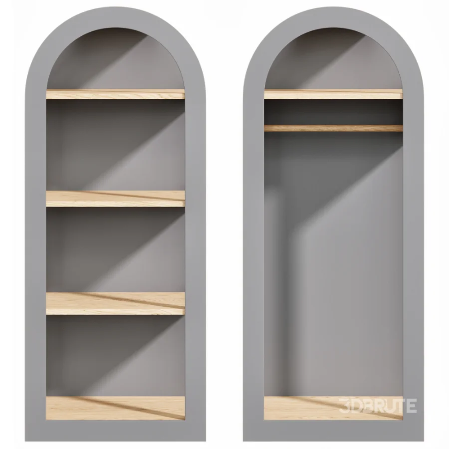 Arched Dresser Sage By PSE Image 2