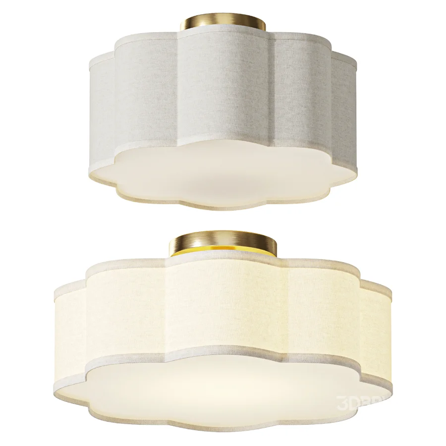 Giutna Flower Ceiling Fixture Image 1