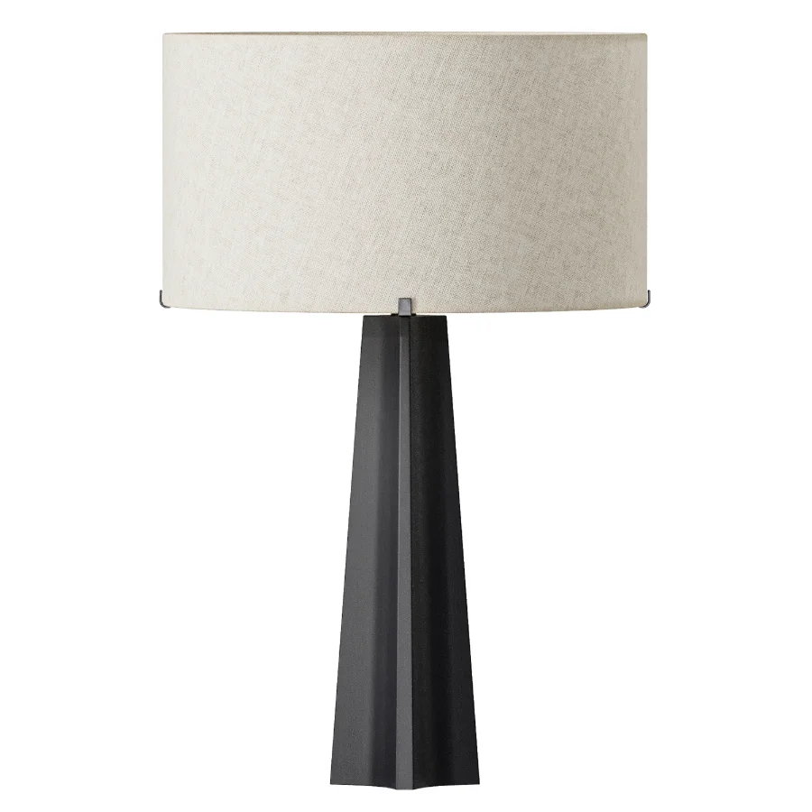 Isla Bronze Triangle Table Lamp Image 1