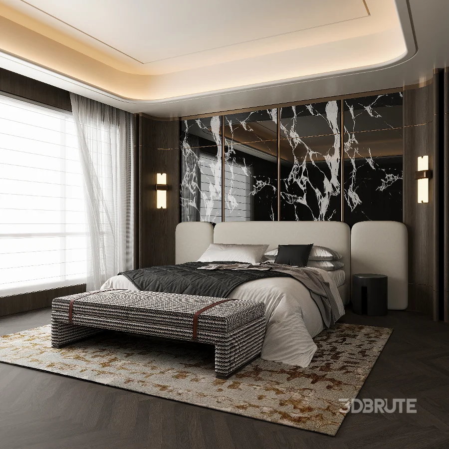 Modern bedroom Image 1