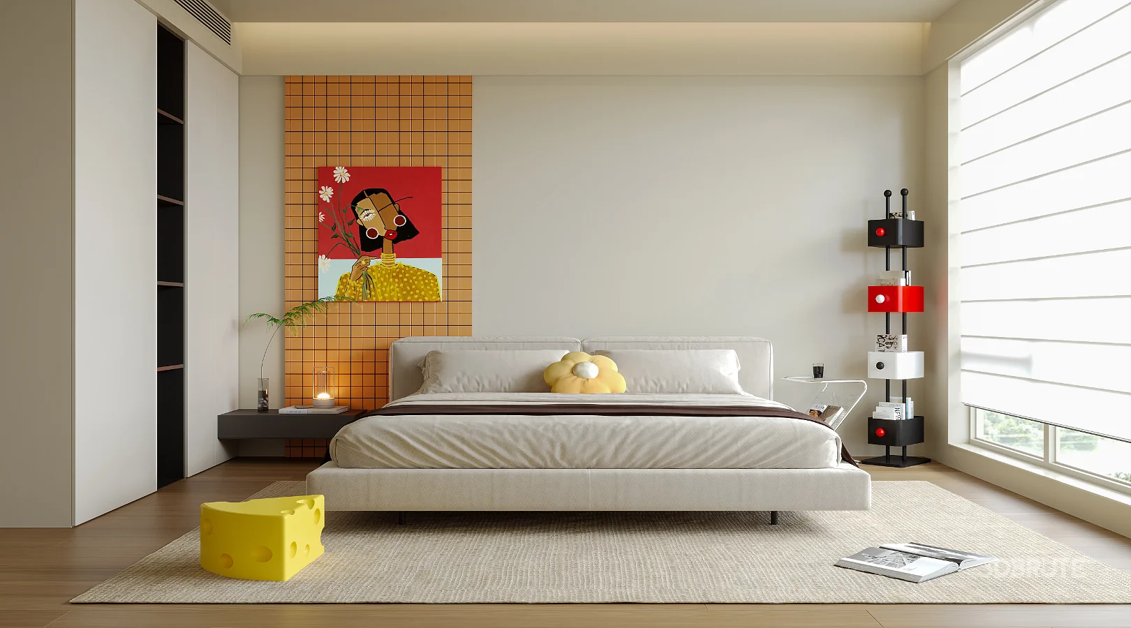 Modern bedroom Image 1