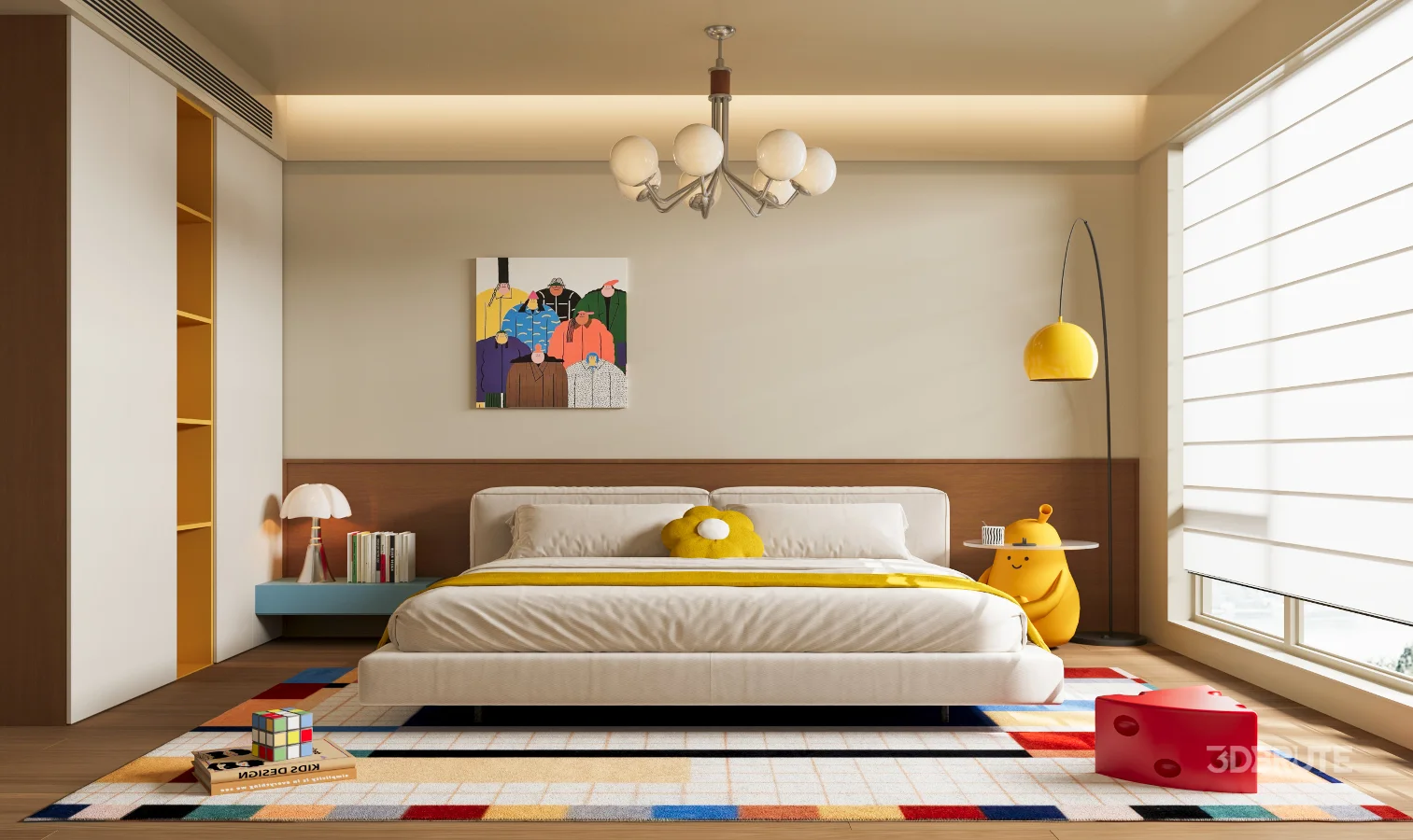 Modern bedroom Image 1