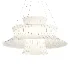 Modern Nordic Minimalism Fabric Handmade Chandelier - Thumbnail 2