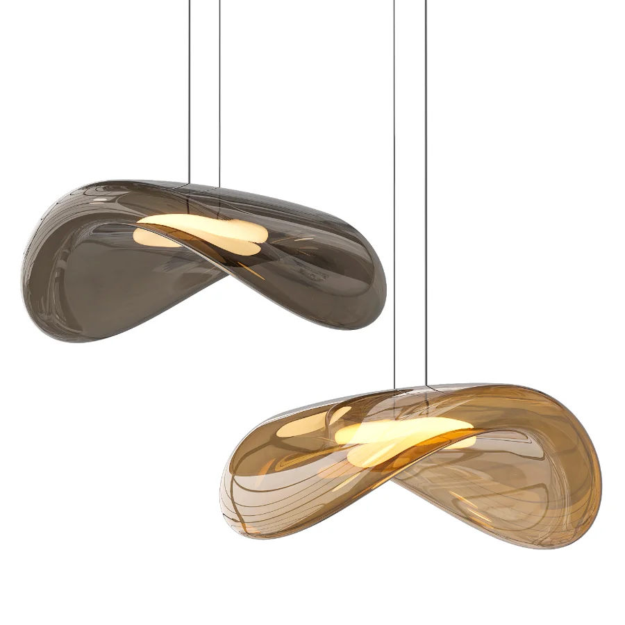 Modern Organic Pendant Light Image 4