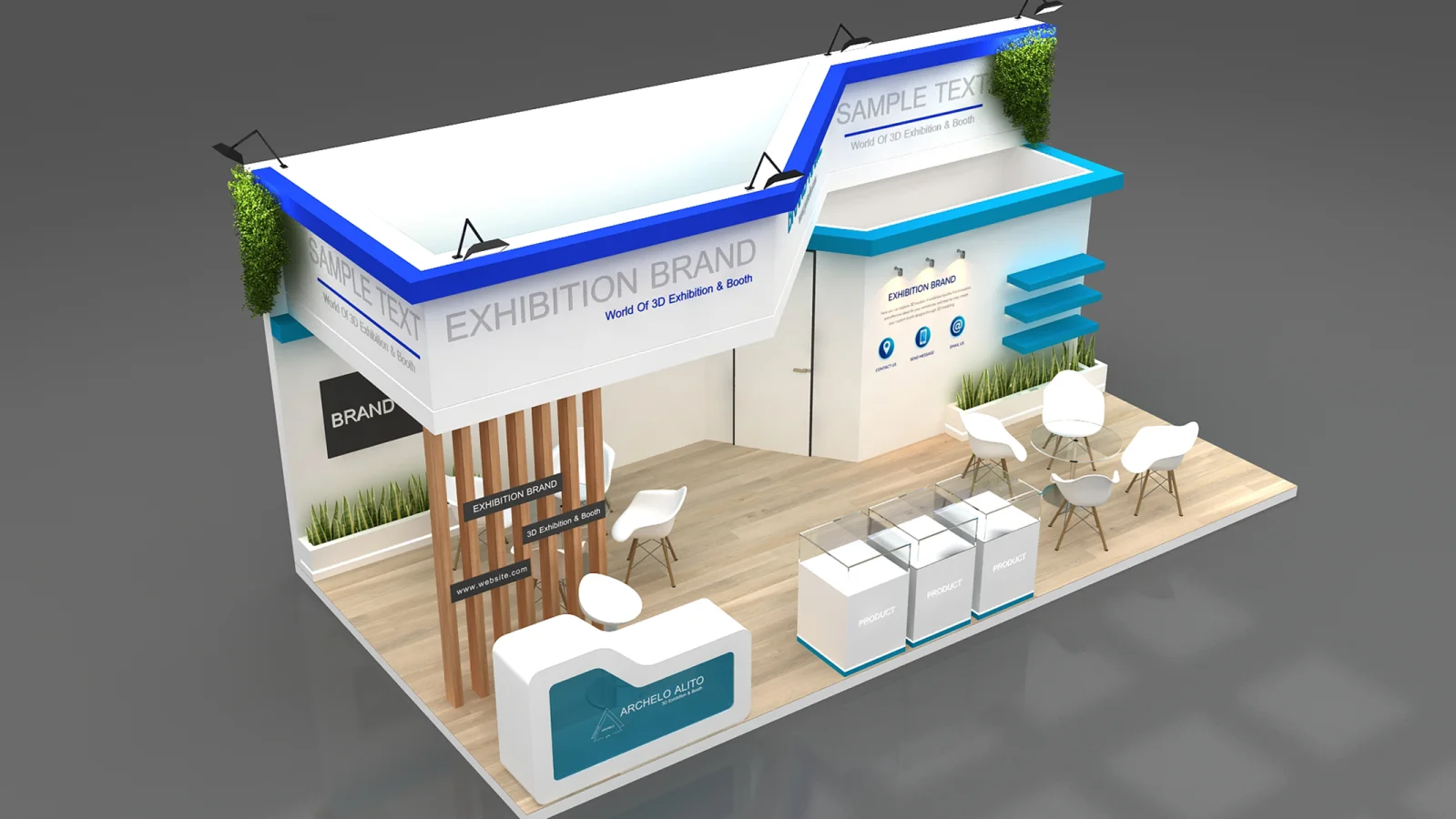 exhibition booth Image 2