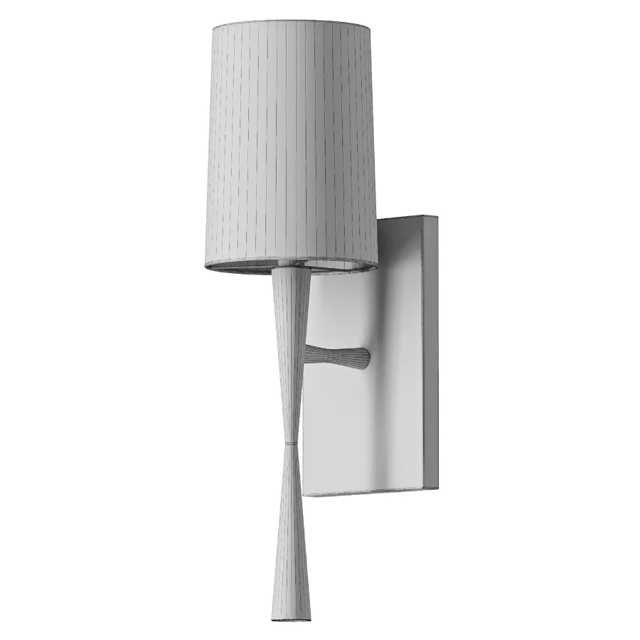 Slim Hourglass Bar Sconce Image 4