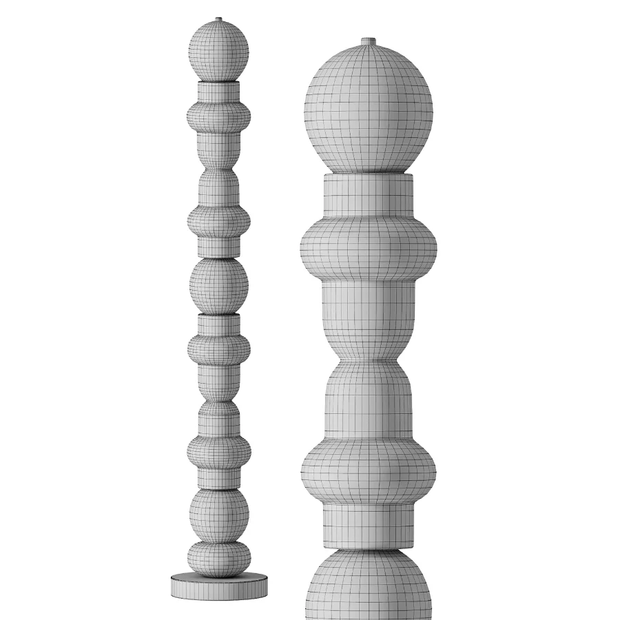 Column Alabaster Floor Lamp Image 3