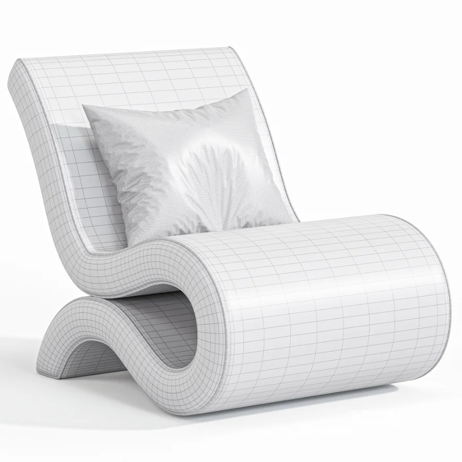 Desiree Boucle Armchair By Meridian Image 7
