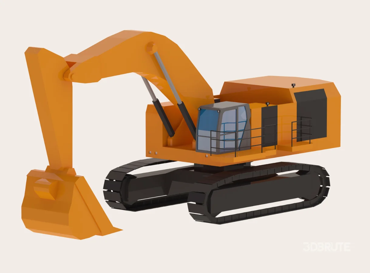 Excavator Mining 6015B Simplified Image 2