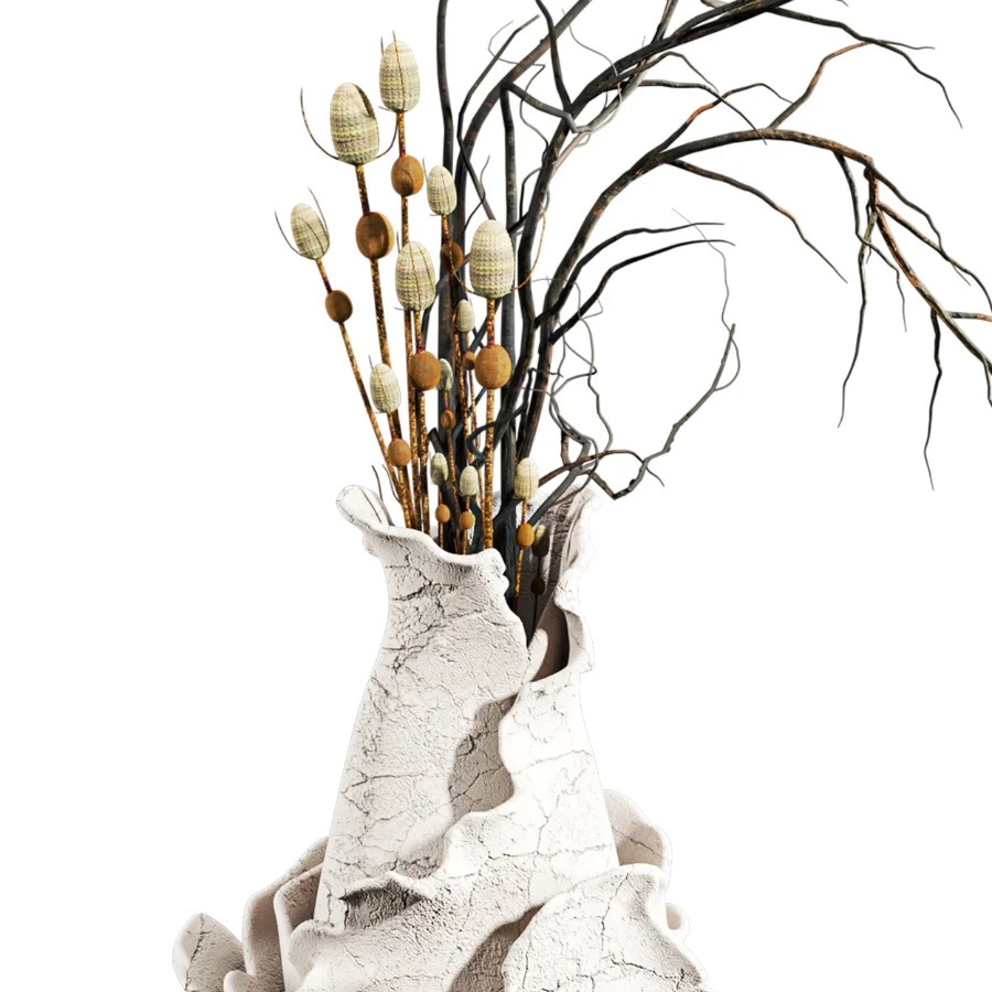 Dry branch in vase Image 2