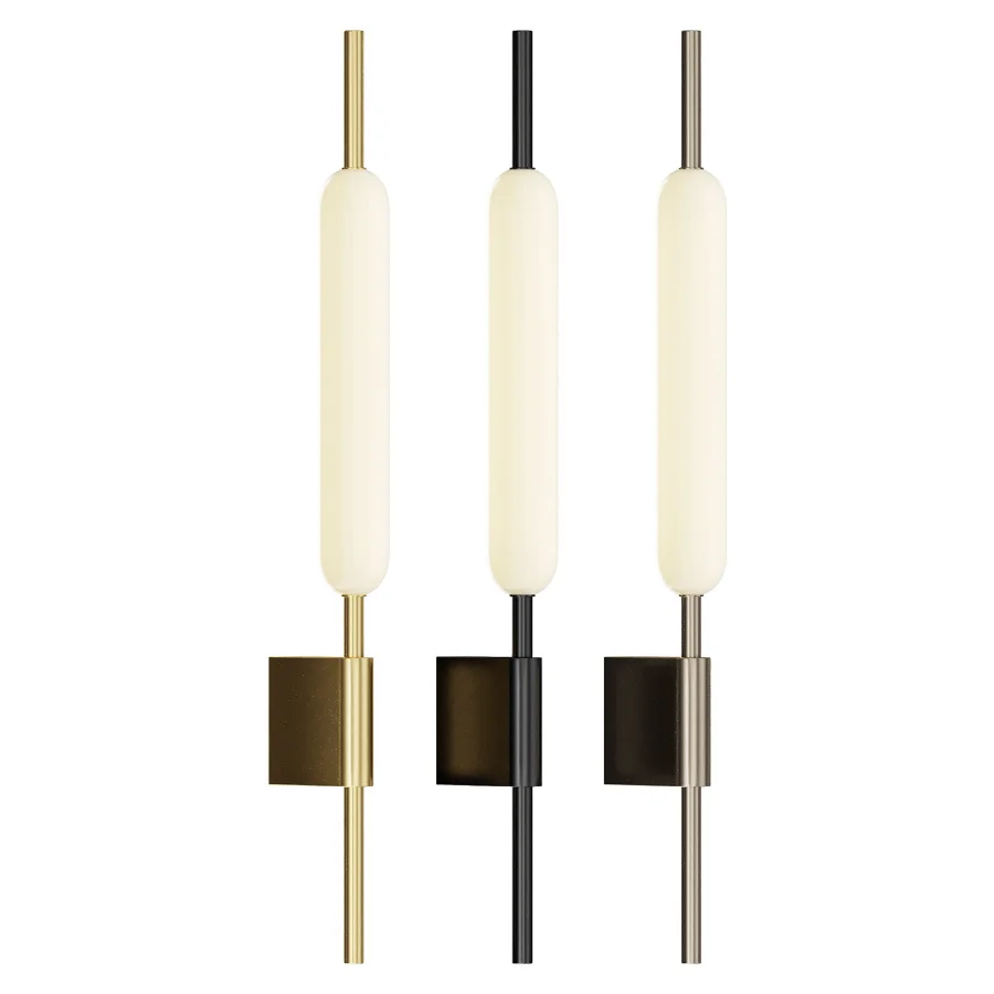 HelenaGlow Gold LED Wall Light Image 1