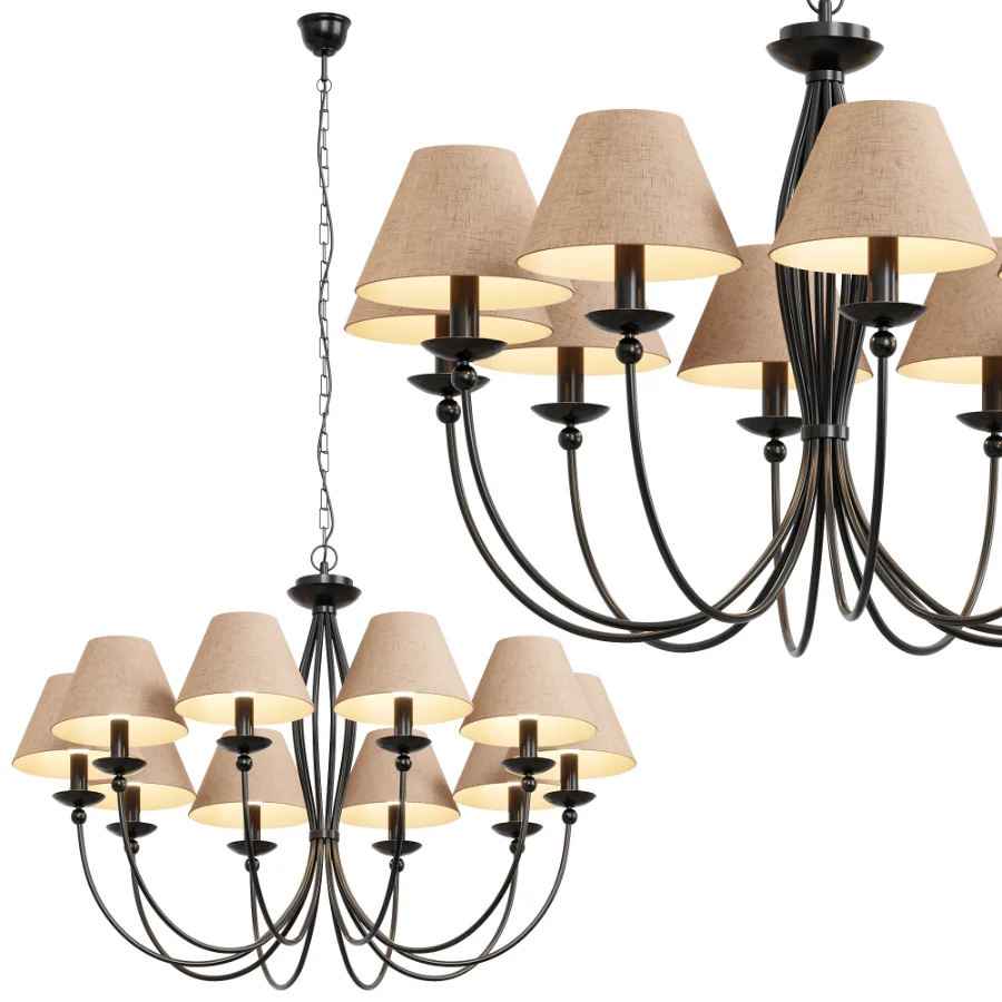 Lampa Wiszaca Gibas Rocco Chandelier Image 4