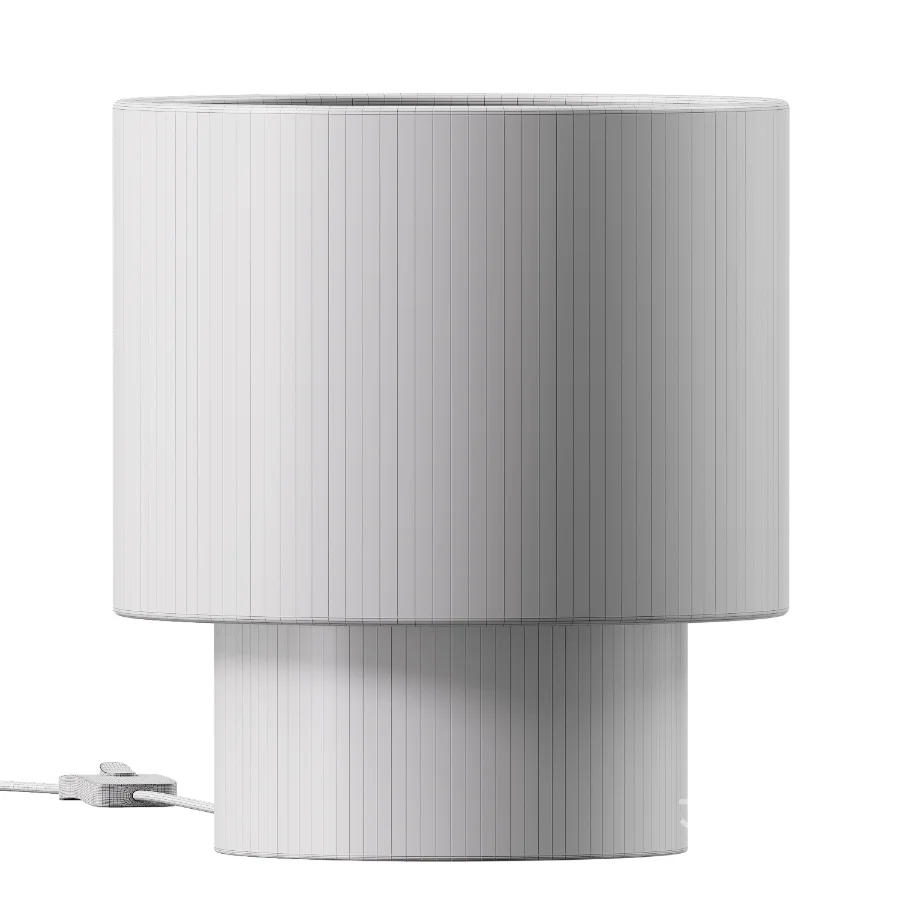 Covered Table Lamp Image 4