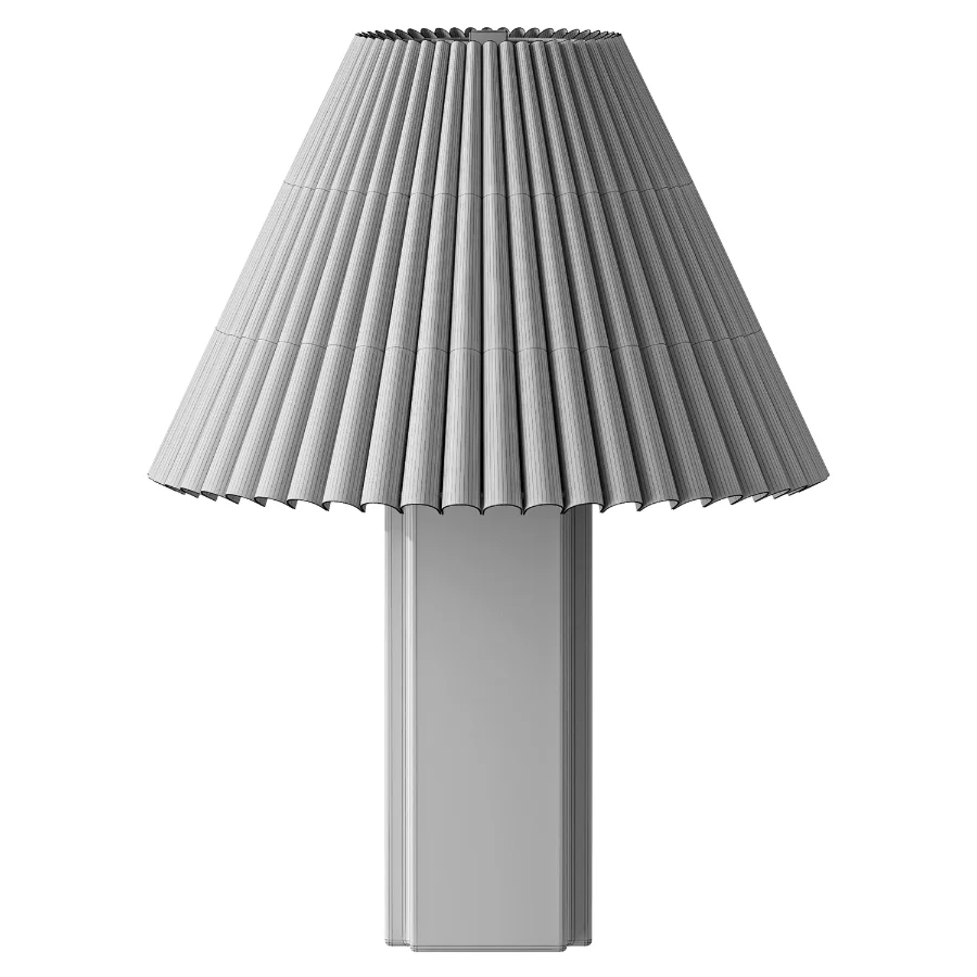 Bianca White Marble Table Lamp Image 2