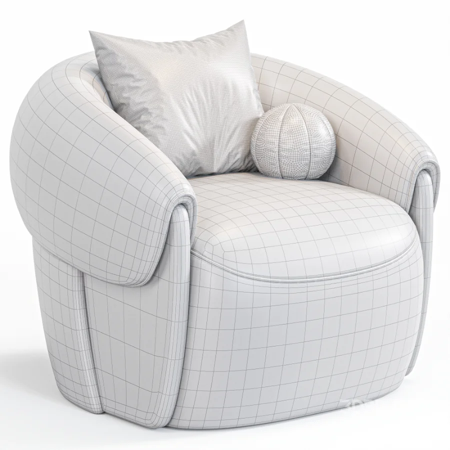 Calin Accent Armchair By Luxus Maison Image 7