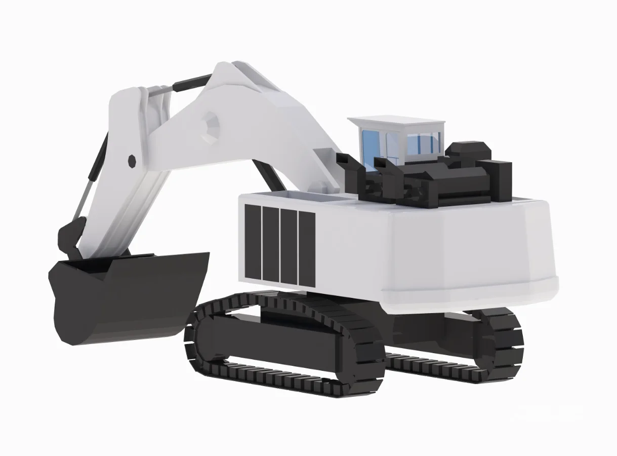 Excavator Mining R996B Simplified Image 1