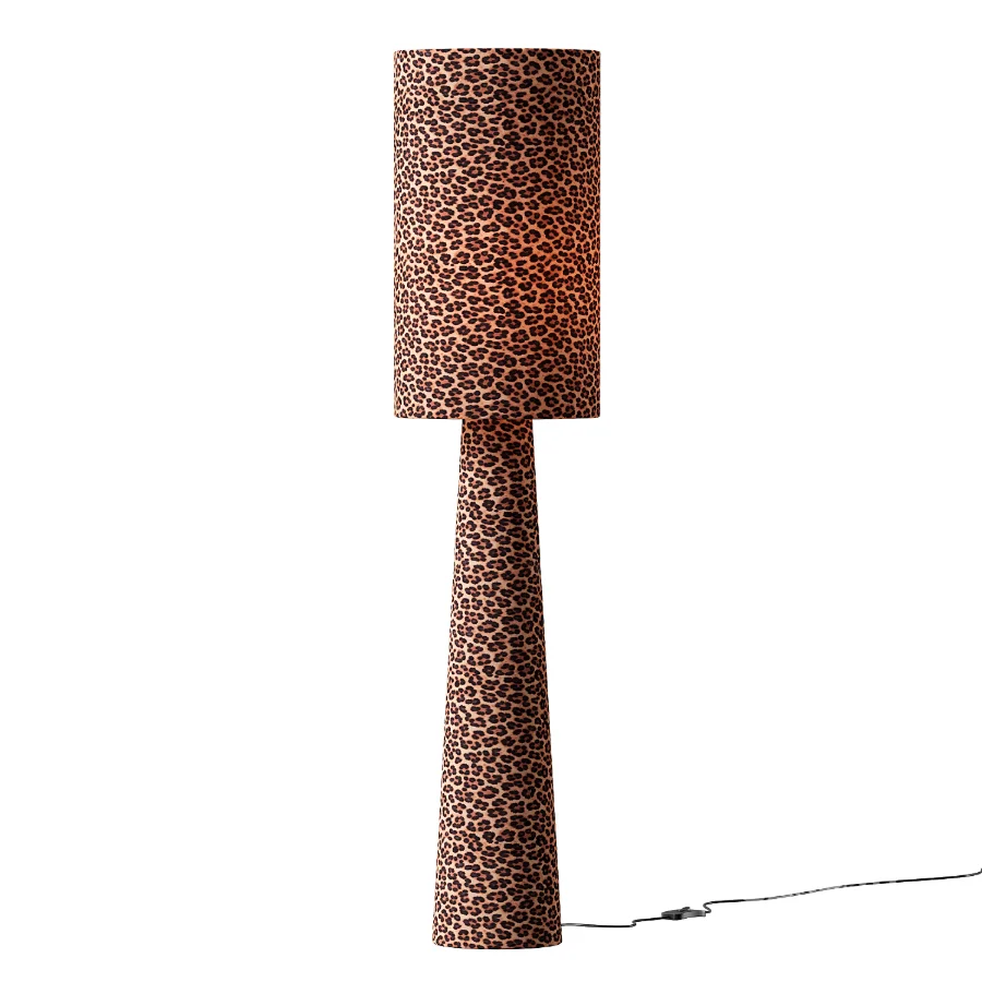 Leopard Love Print Floor Lamp Image 3