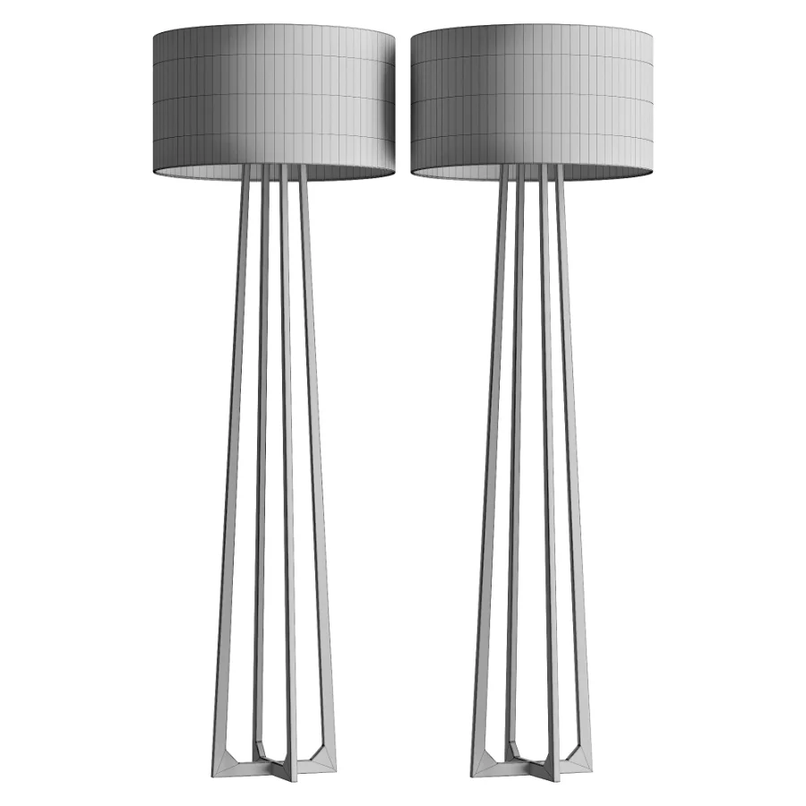 Scala Large Hand Forged Floor Lamp Image 4