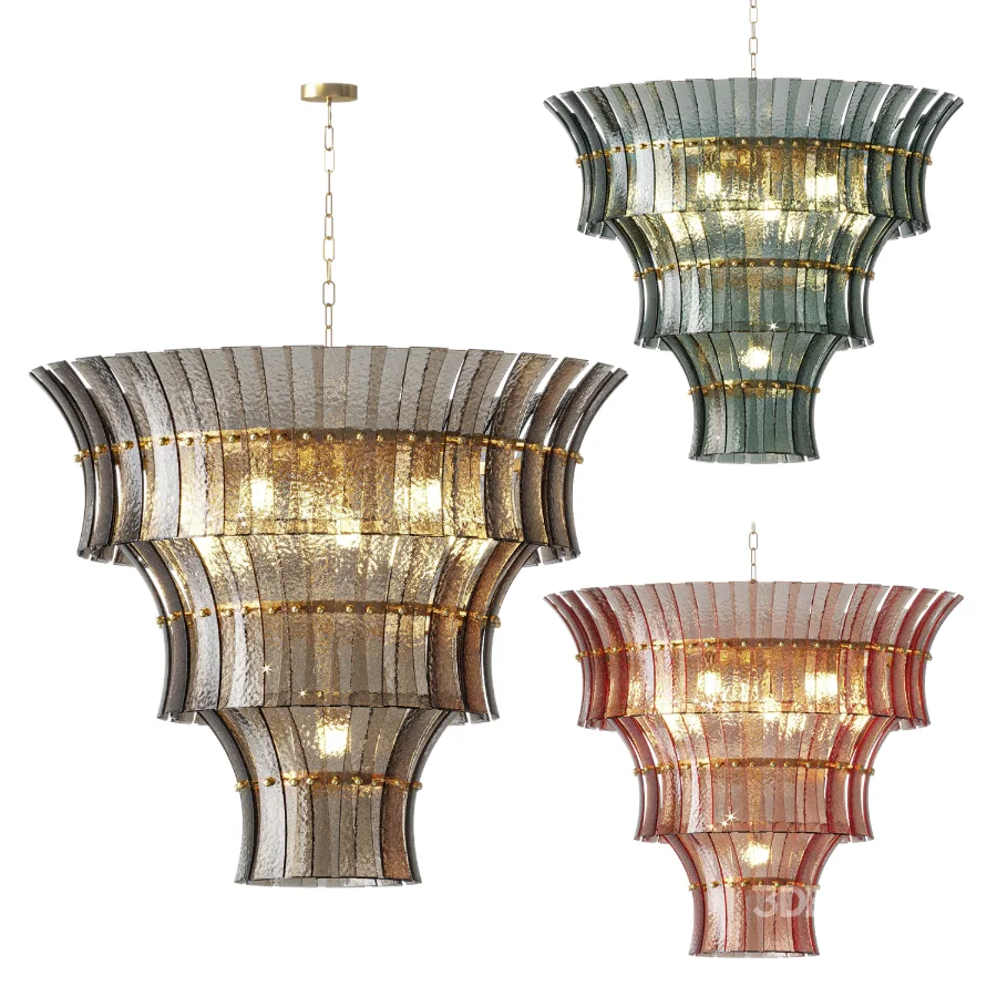 Eichholtz Toscano Chandelier Smoke Image 1