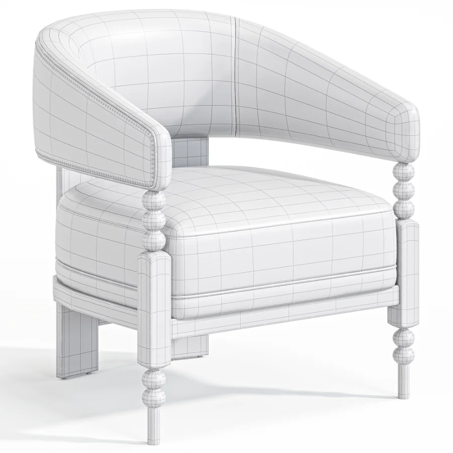 French Retro Arimchair Image 1