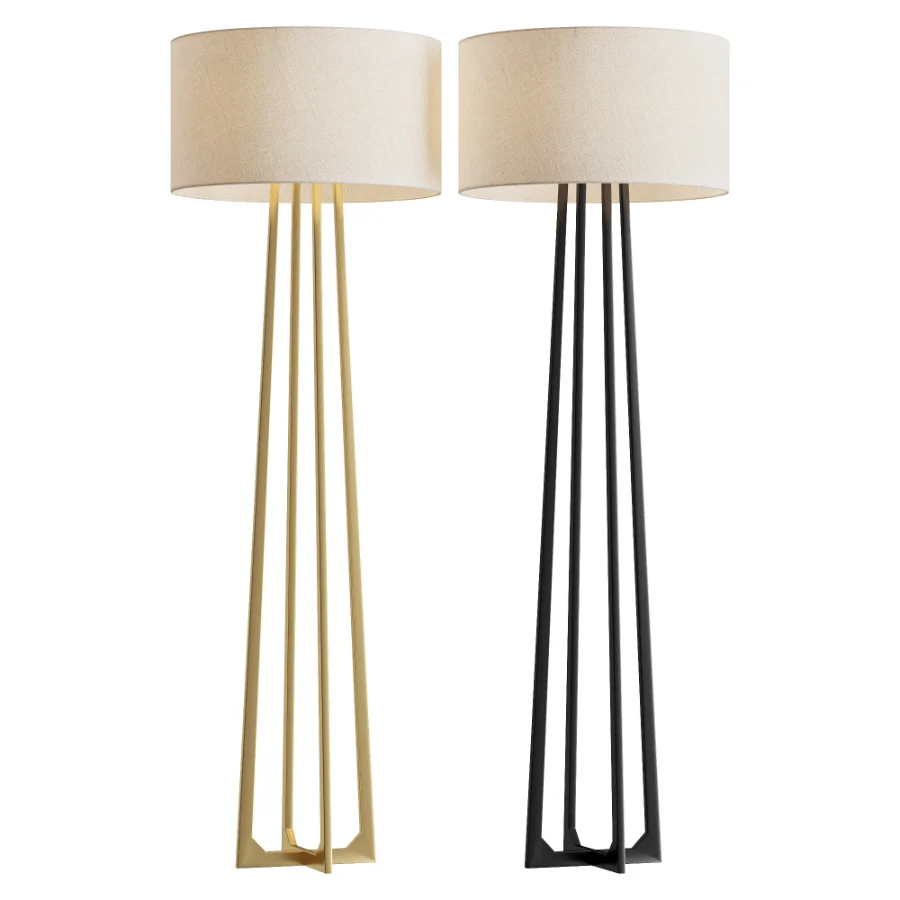 Scala Large Hand Forged Floor Lamp Image 1