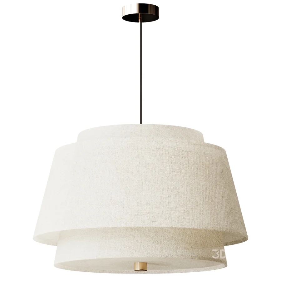 Scandi Tiered Pendant Lamp Image 1