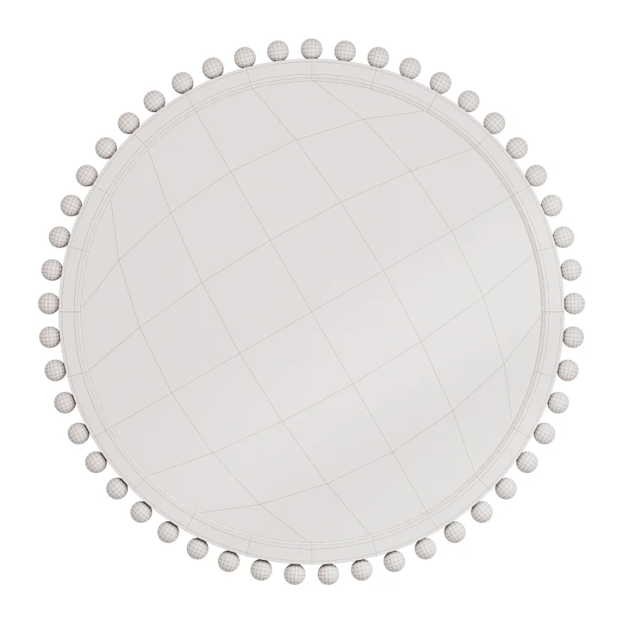 Augustine Solid Wood Flat Wall Mirror 07 Image 5