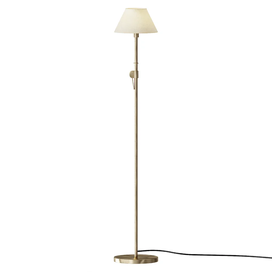 Sherman Metal Adjustable Reading Floor Lamp Image 2