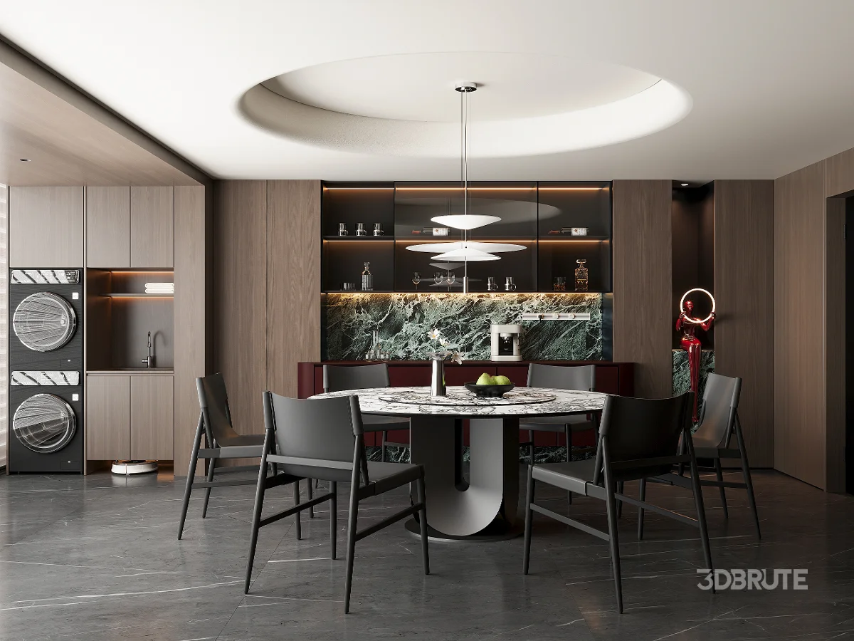 modern dining room Image 1