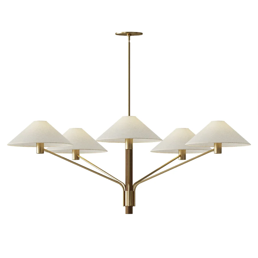 West Elm Devon Chandelier Image 1