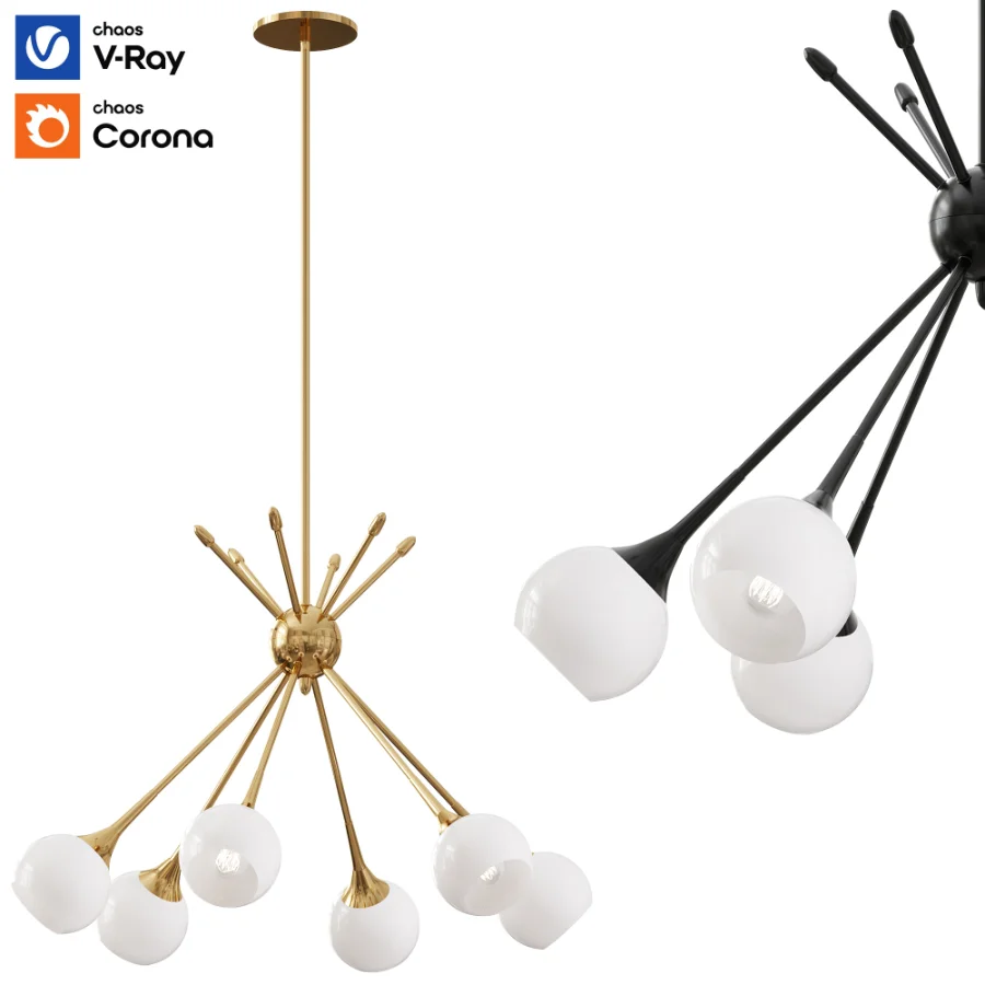 Pontil Chandelier By Lightology Image 1