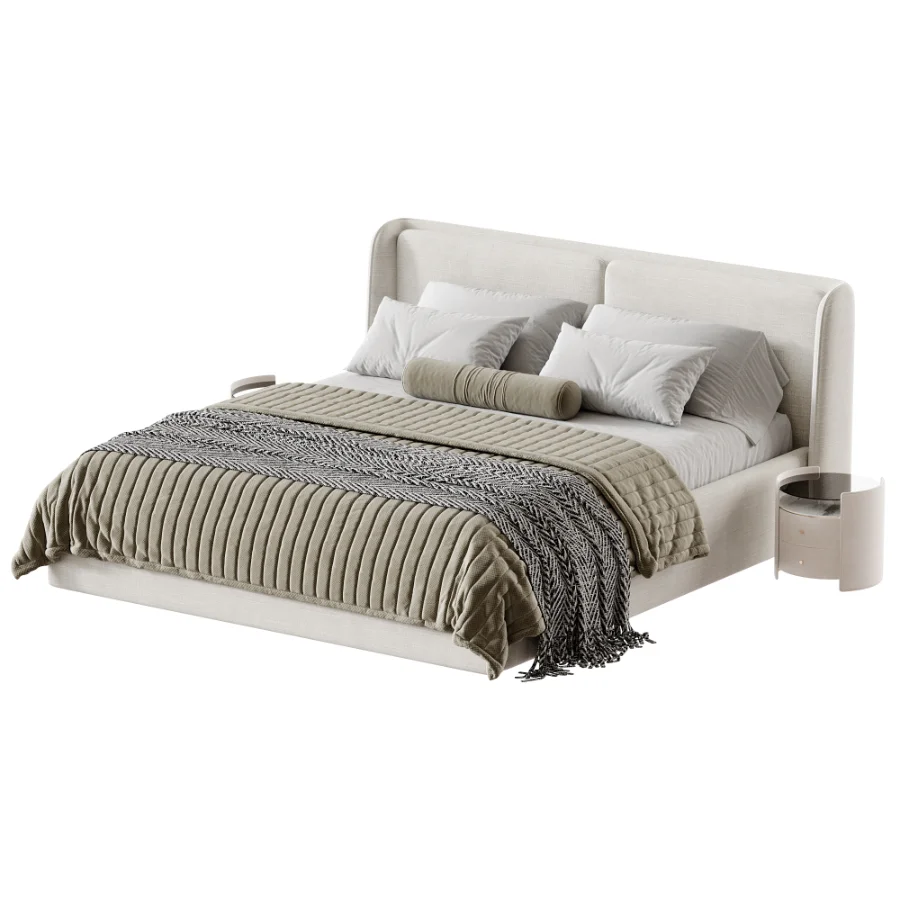 Shell Double Bed by Luzaro Image 3