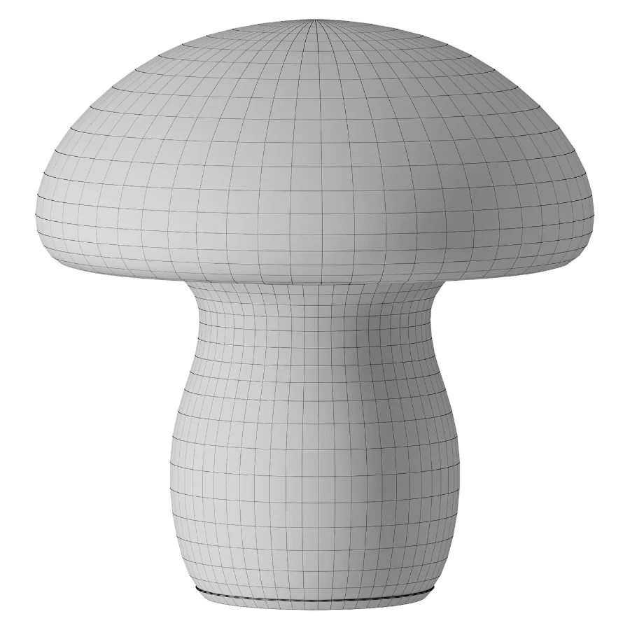 Alabaster Modern Mushroom Table Lamp Image 2