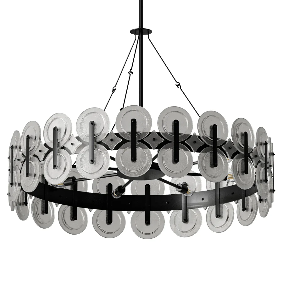 Arteriors Rondelle Chandelier Image 1