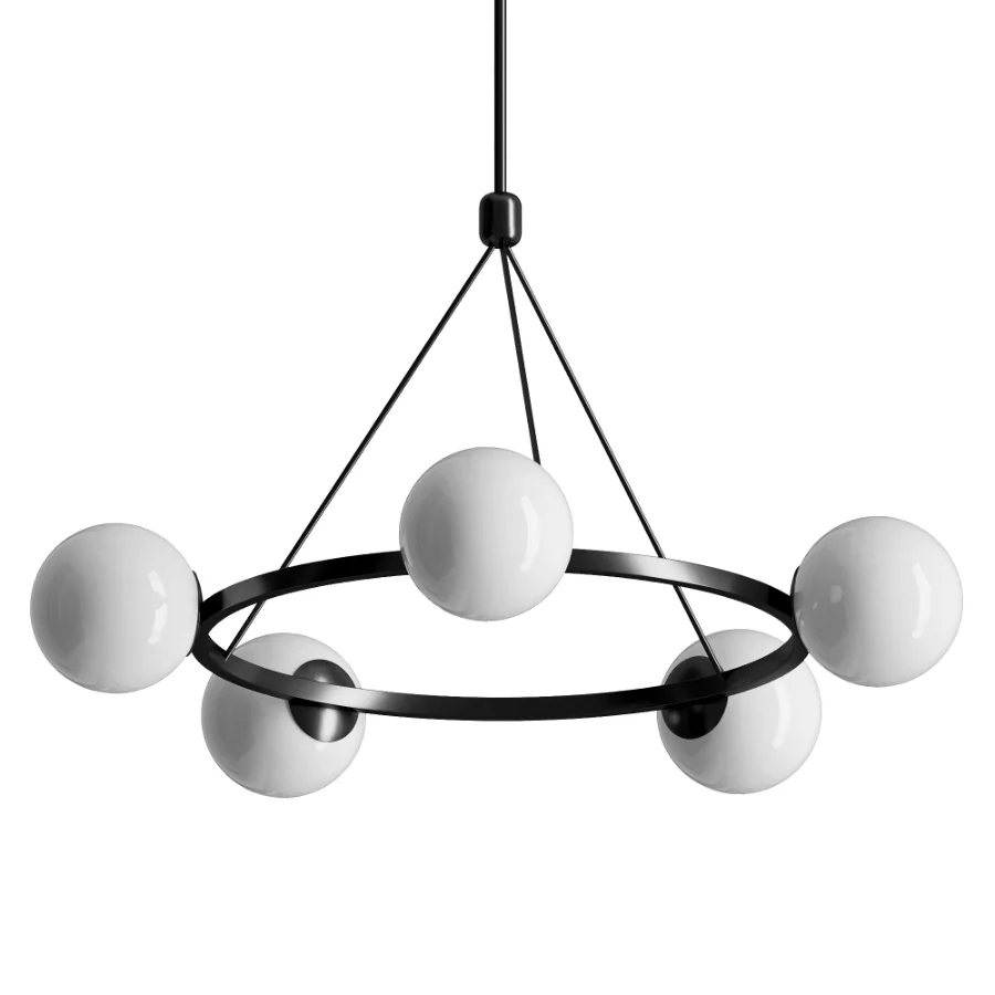 Brelia Round Light Chandelier Image 1