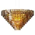 Sirene Smoke Glass Round Chandelier 65 - Thumbnail 2