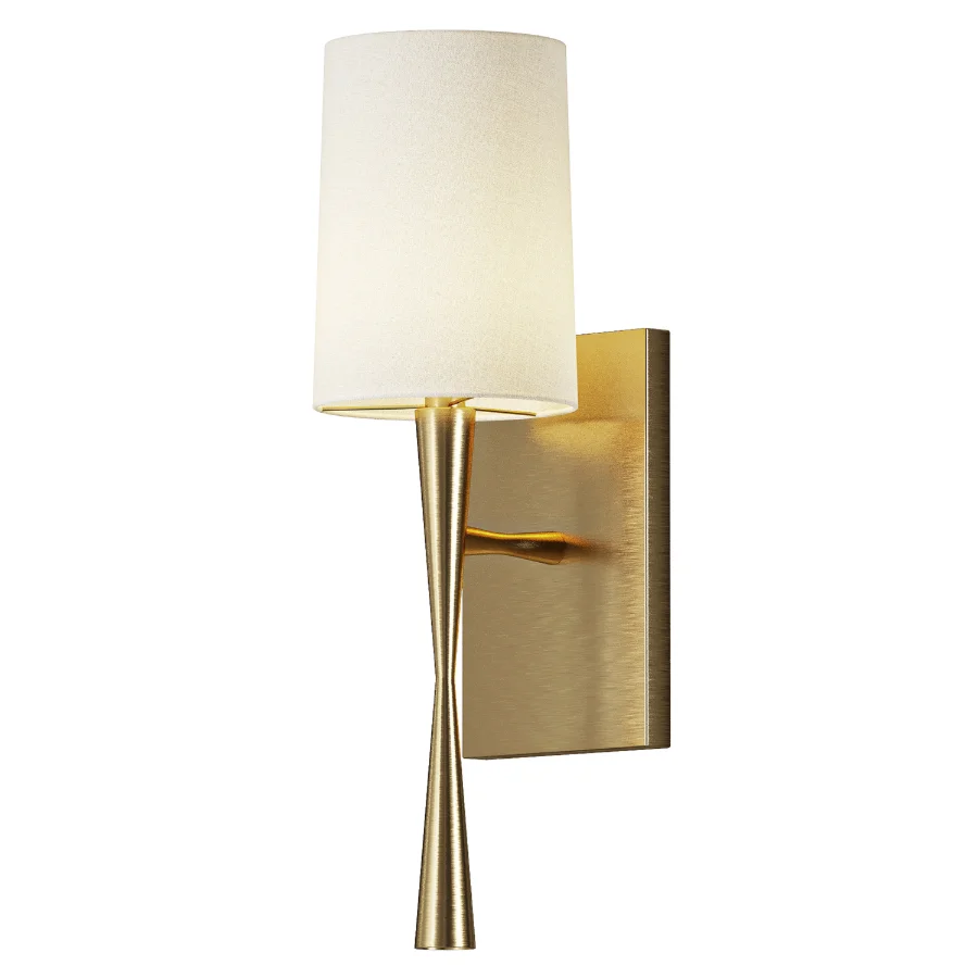 Slim Hourglass Bar Sconce Image 3