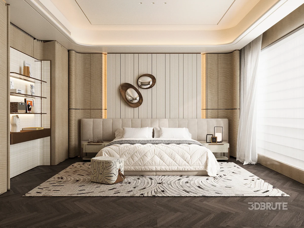 Modern bedroom Image 1