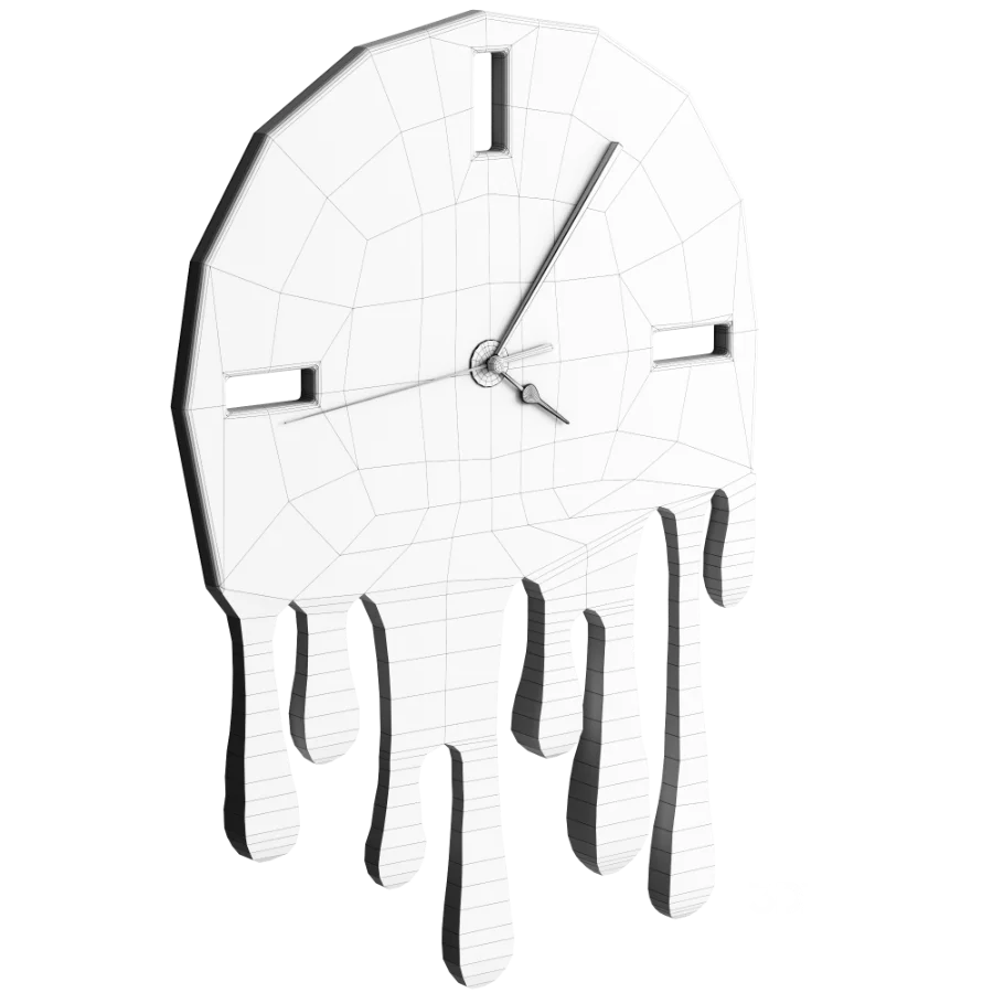 Melting Dripping Clock Image 2