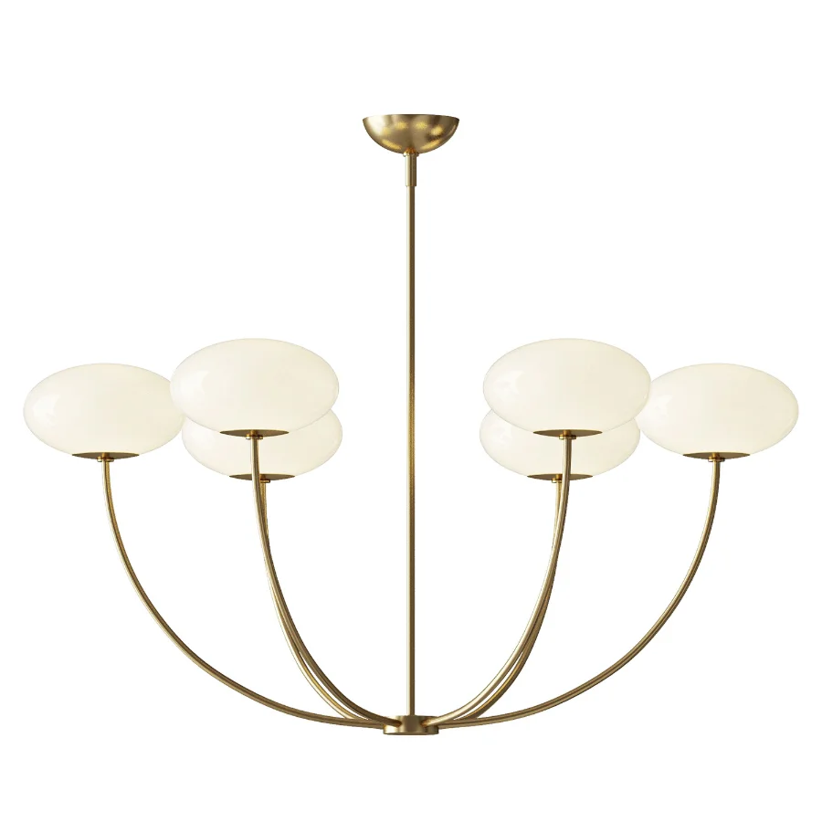 West Elm Talia Round Chandelier Image 1